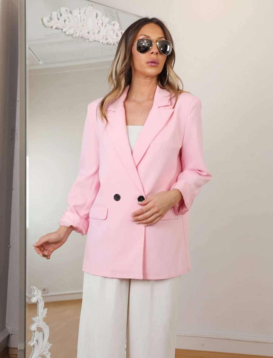 Pembe Sia Ceket - Image 5
